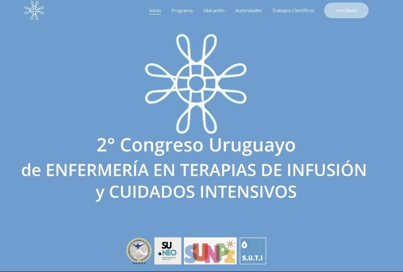 Captura del sitio del Congreso Intersociedades